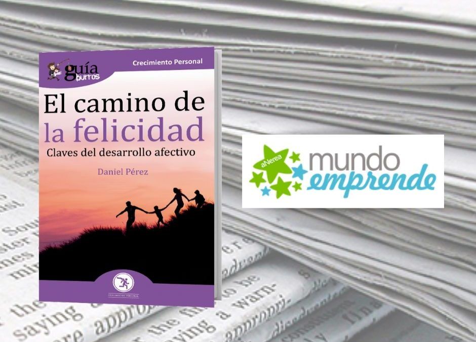 El «GuíaBurros: El camino de la felicidad» en la web de Mundo Emprende